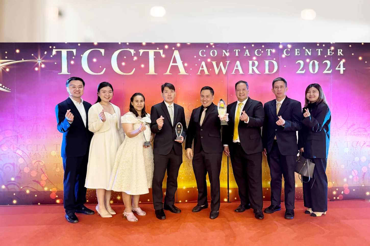 BRS คว้า 3 รางวัลจากงาน TCCTA Contact Center Awards 2024